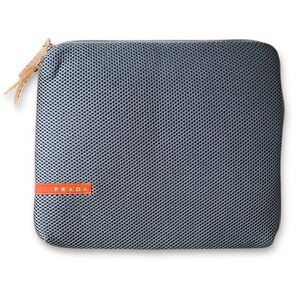 Prada Linea Rossa Mesh Tablet Sleeve | Y2K Tech Case | Gray